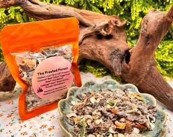 Frosted Forest balanced meal mixer for pet hermit crabs.