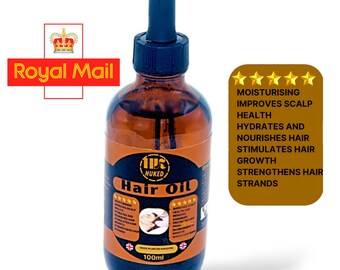 Huked Hair Growth Oil | Coconut, Batana & Jojoba Blend | 100ml