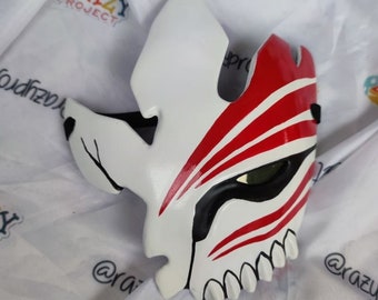 How To Make Ichigo's Vasto Lorde Hollow Mask Out Of Cardboard 