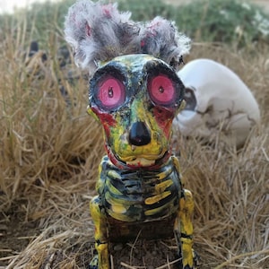 Halloween Animatronic Prop Skeleton Rabbit