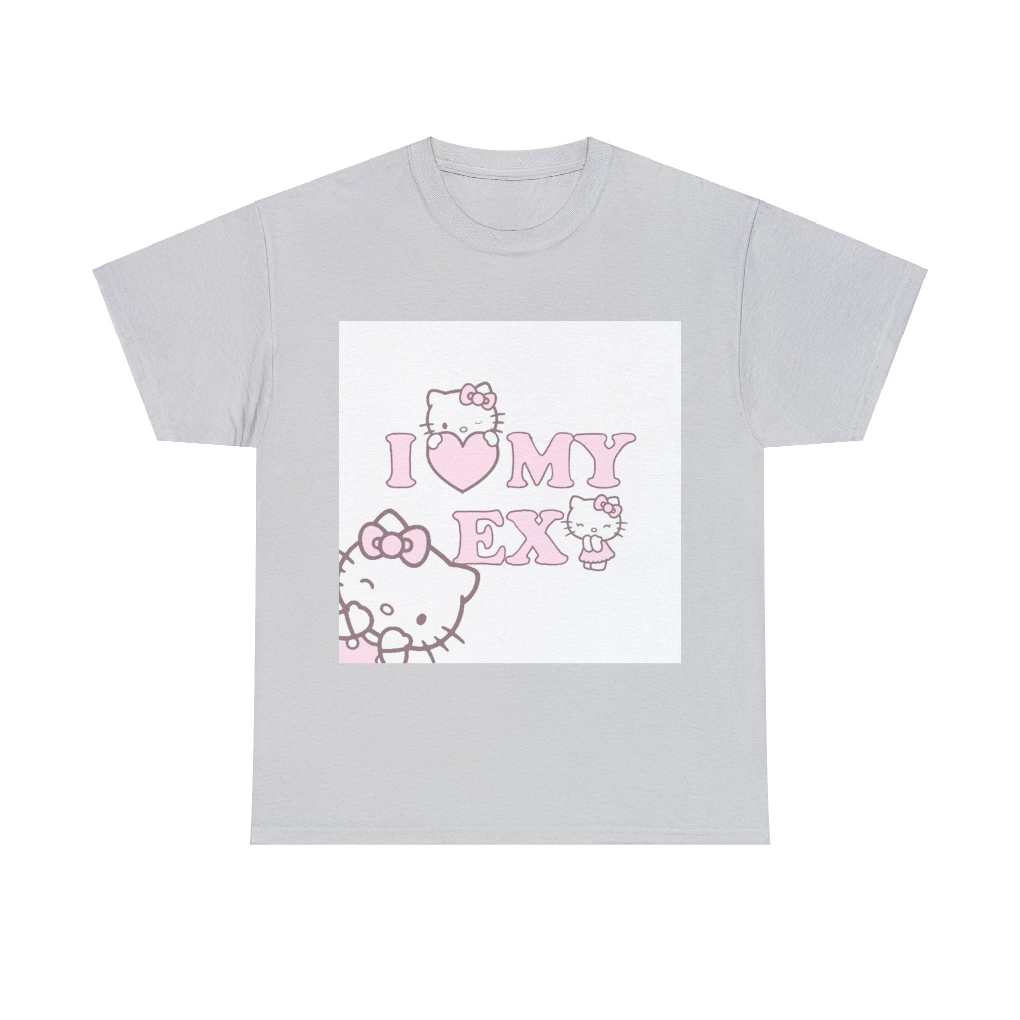 I Love My Ex Tshirt hello Kitty Etsy UK