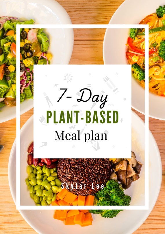 7-day Plant-based High Protein Meal Plan | Healthy Vegan Recipes for Weight  Loss, Anti-aging, Health | Includes Customizable Planner, Macros - Etsy