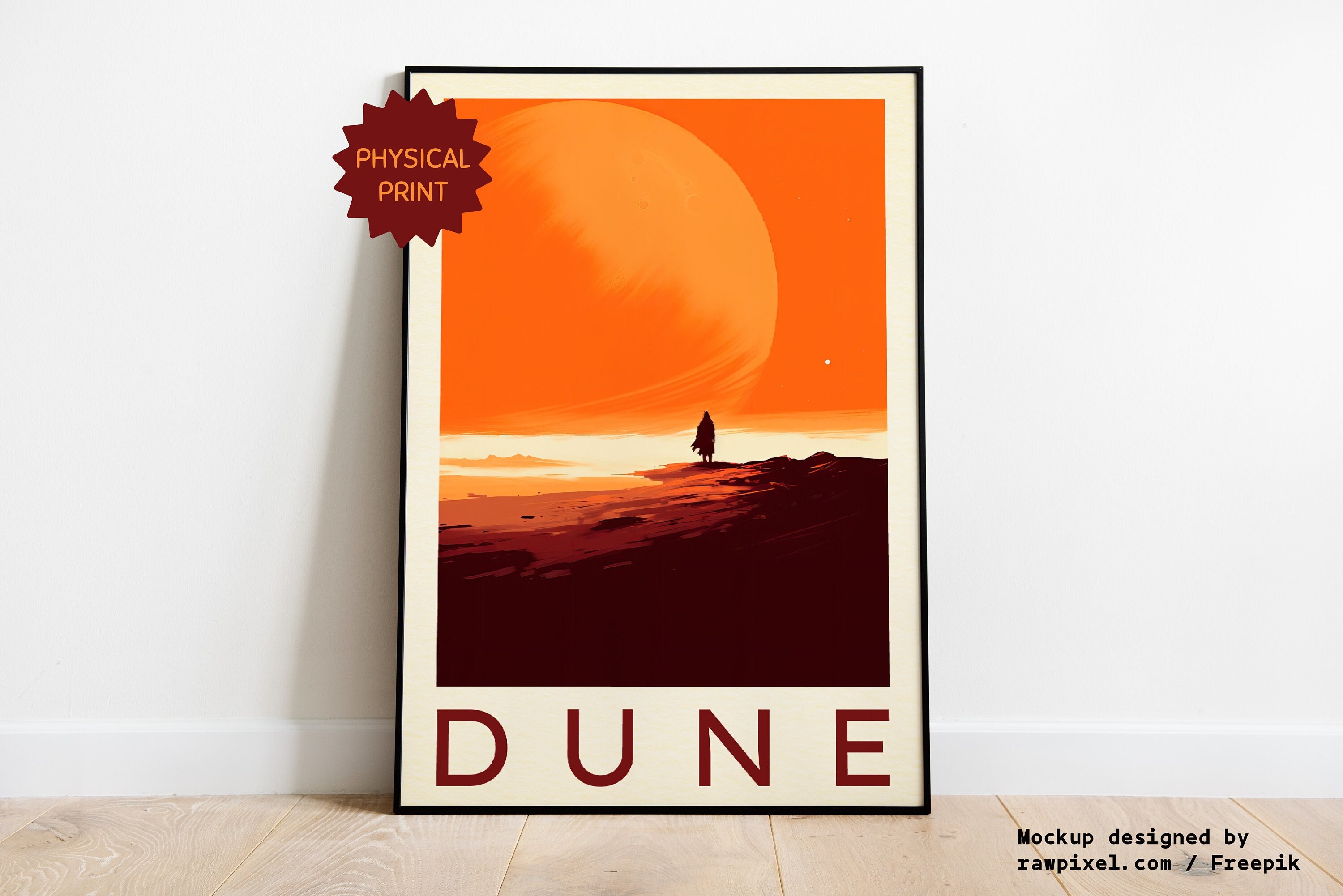 Poster Dune Part Two Película Dune 2024 Part 2 Dune 2 Merch vendido por Opulent Purse SKU