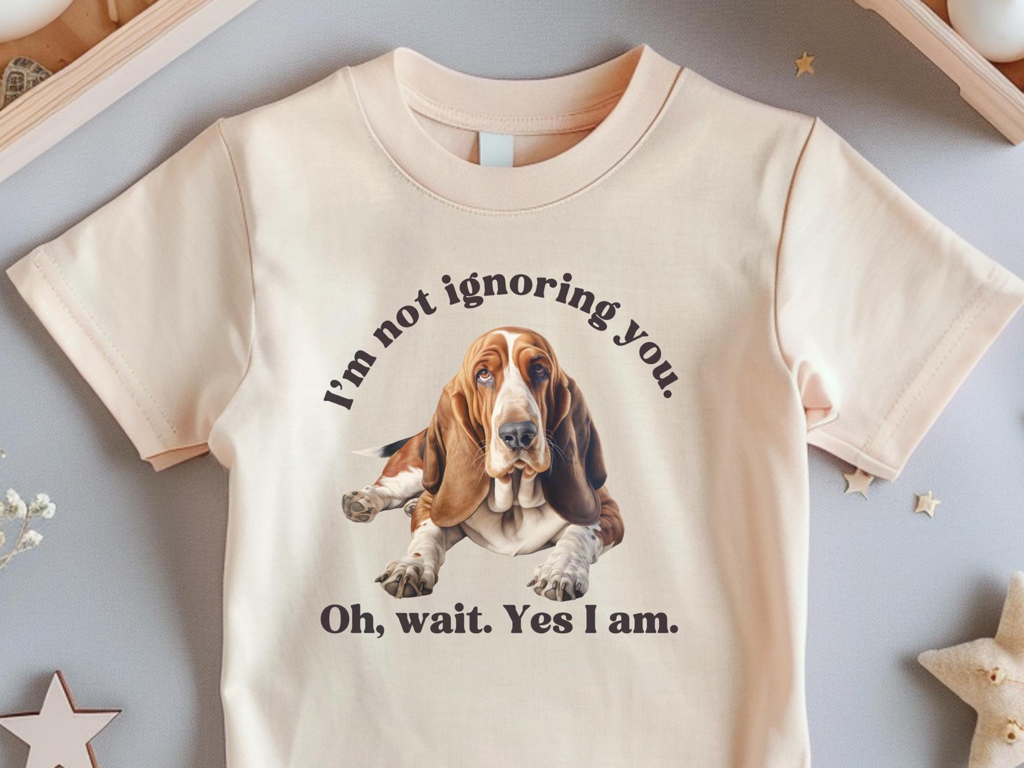Basset Hound Shirt for Kids