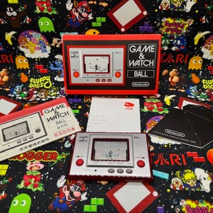 Nintendo GAME WATCH 【初期品】　Ball 落書きあり Nintendo Game & Watch Ball With Box Club Nintendo Limited Premium