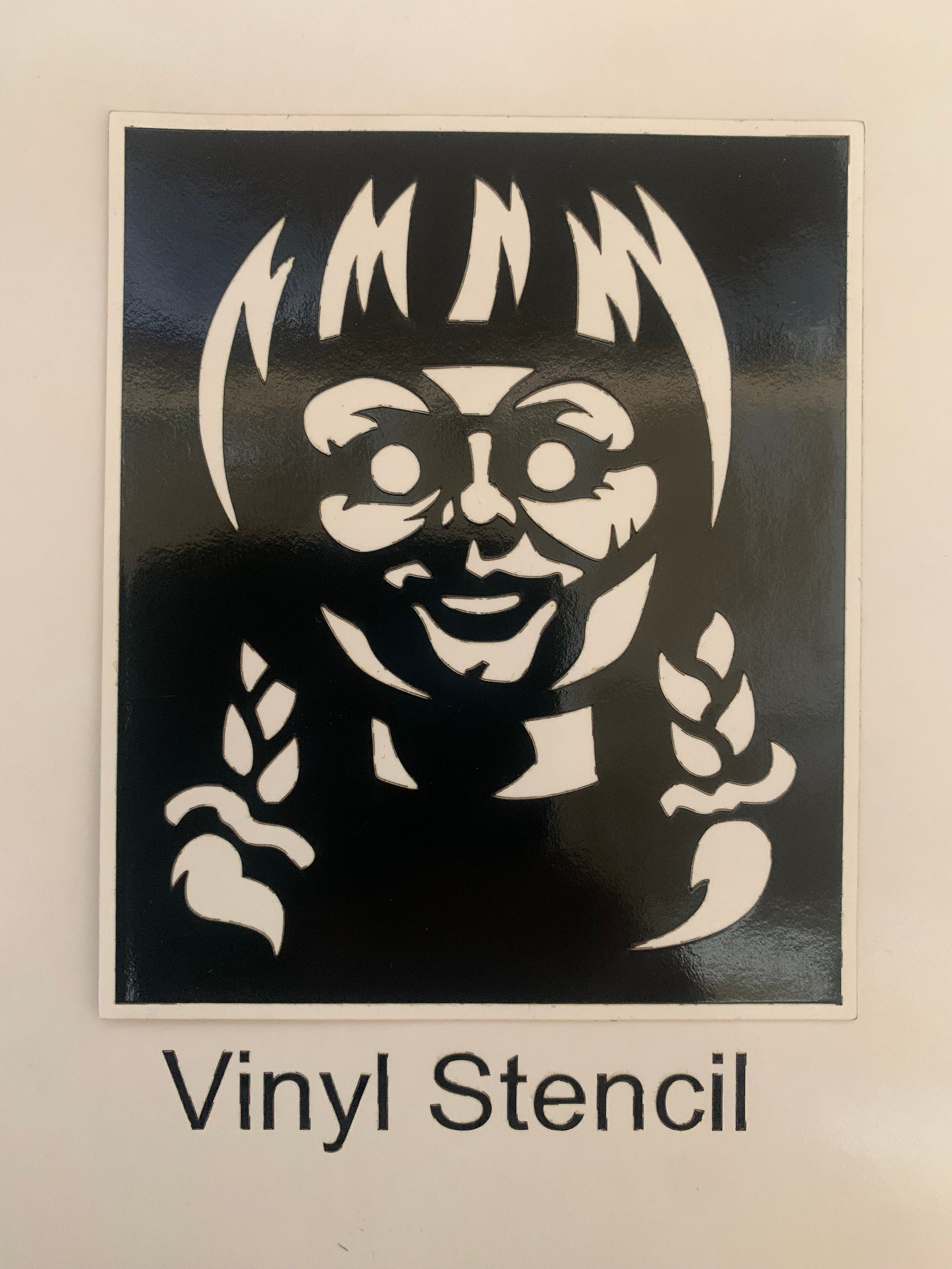 Annabelle Horror Movie Stencil Embrace The Chills With This Annabelle annabelle-horror-movie-stencil-embrace-the-chills-with-this-annabelle