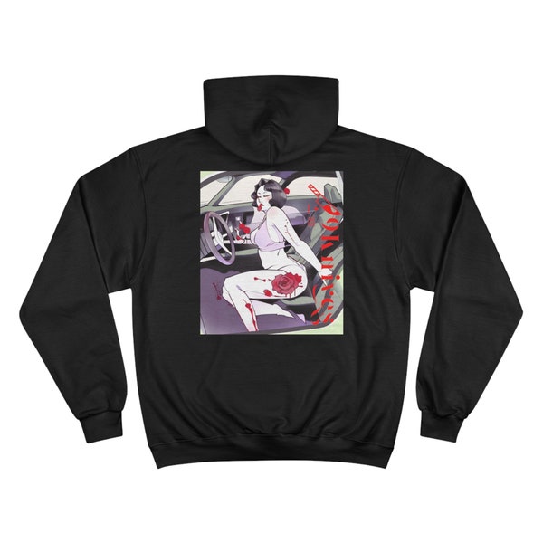 Lets Drive ~ Champion Hoodie ( 9knives )