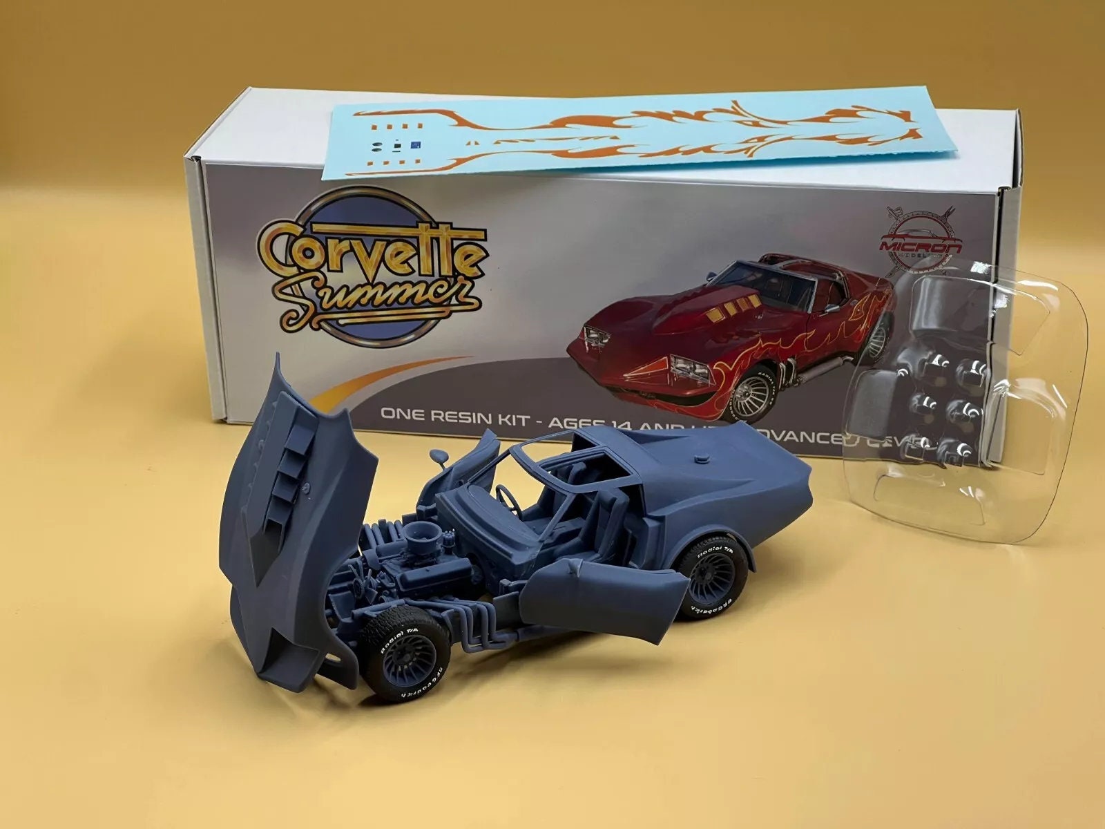 ミニカー REVELL 1988 ALL RIGHTS RESERV ED MY FINAL ON THE REVELL 1950 OLDSMOBILE ROCKET 88 FOR DOANE