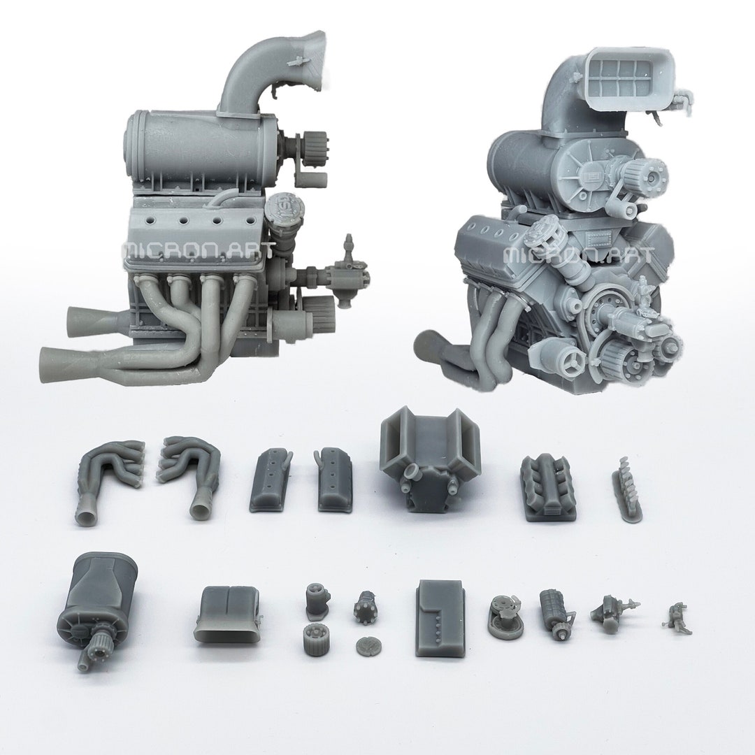 自動車 Revell Plymouth Hemi Drag Engine 1:6 Revell Plymouth Hemi Drag engine #85-1433 1/6 scale