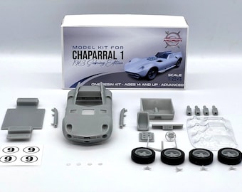 1:24 Chaparral 1 Model Kit 1963 Sebring Jim Hall Vintage Racing 12 Hours