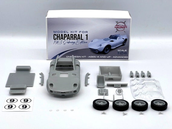 Chaparral Coupe 1/24 プロトタイプスポーツカー Monogram 1:24 Chaparral Coupe Prototype Sports/Racer Model Kit