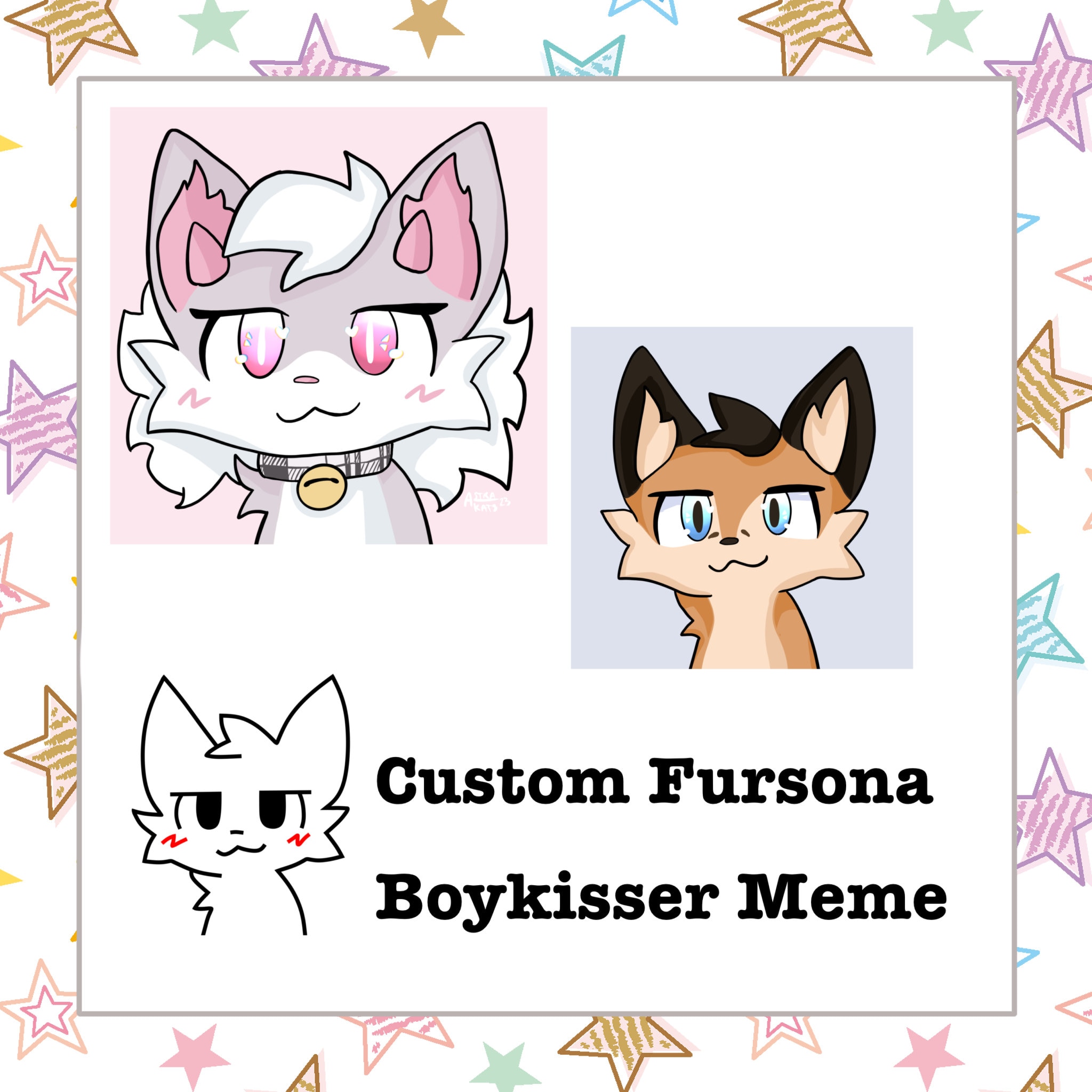 Custom Boykisser Fursona Meme Boy Kisser