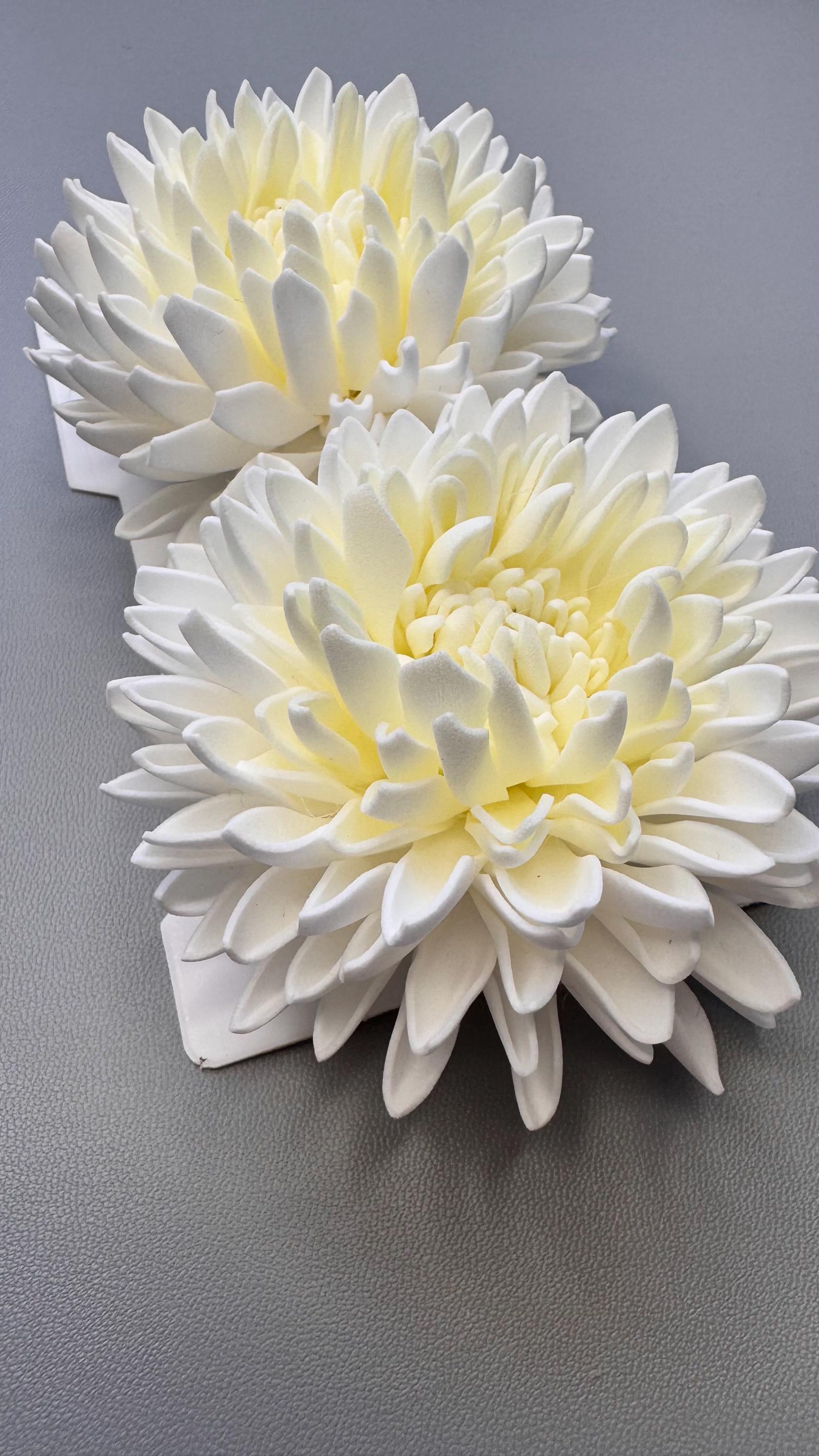 Chrysanthemum Flower Hair clip