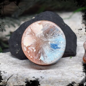 Resin Ear Tunnels 28mm (1.10") | Pair | Ear Plugs | Gauge Earrings | Gauged Plugs | Ear Expander | Ear Stretching Jewelry | Body Jewelry