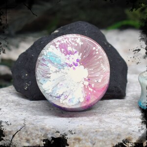 Resin Ear Tunnels 28mm (1.10") | Pair | Ear Plugs | Gauge Earrings | Gauged Plugs | Ear Expander | Ear Stretching Jewelry | Body Jewelry