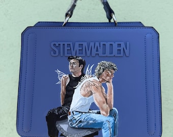 Ember & Ice Hand Painted Purse