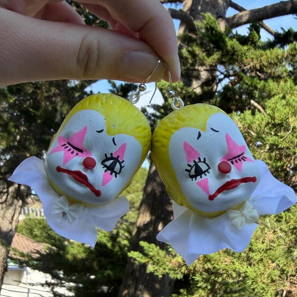 Clown Earrings
