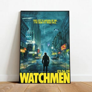 Rorschach Print Watchmen W Kovacs 
