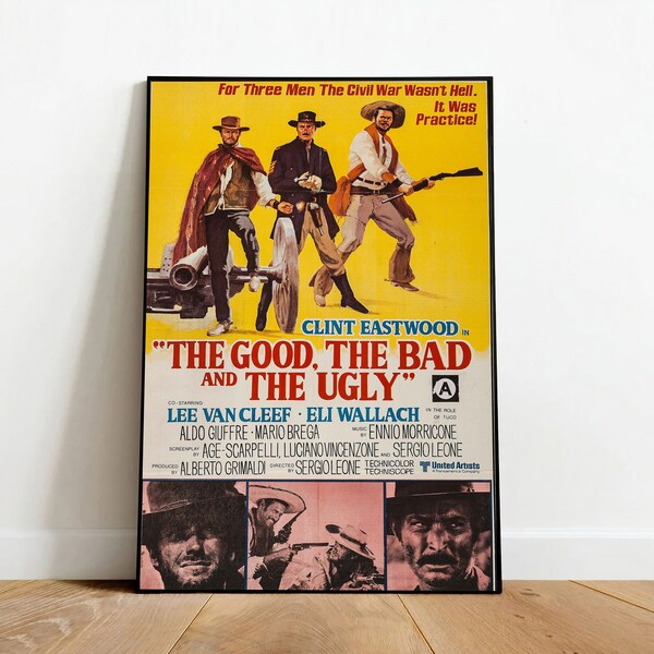 Good Bad Ugly Poster - Etsy