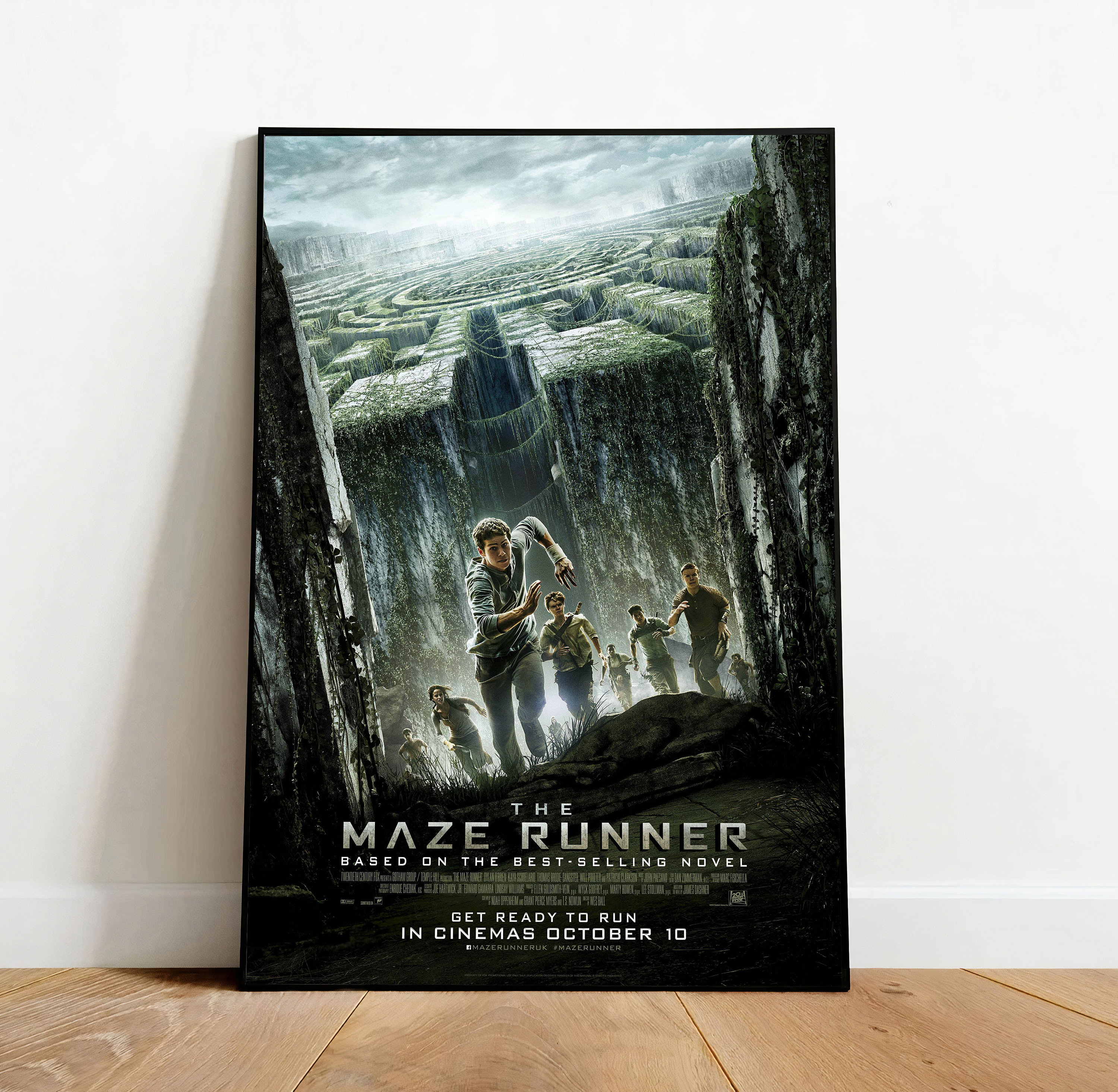 158490 The Maze Runner Dylan Thomas thrilling Hot Movie Wall Print Poster