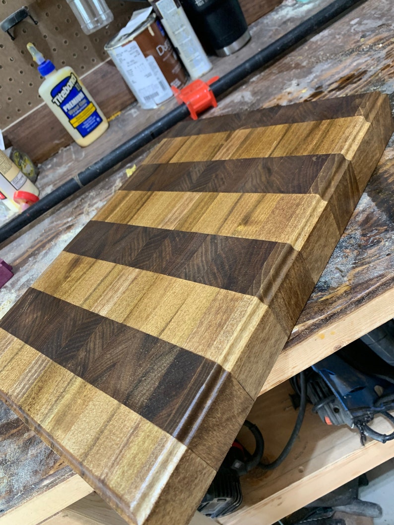 Hardwood Poplar Butcher Block Etsy