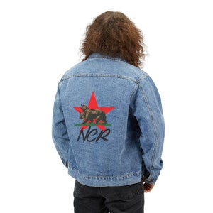 Mens &quot;Fallout NCR Denim Jacket - New California Republic Insignia&quot;