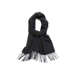 Wool and Cashmere Blend Scarf-Soft Lambswool scarf - 95 Pure New Wool and 5 cashmere - unisex- Soft Touch- Winter Christmas Gift