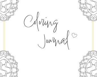 Softcover Coloring Journal