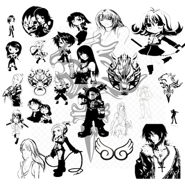 Final Fantasy VIII PNG and SVG Files