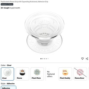 Customer Popsocket Eevee Backspin Model