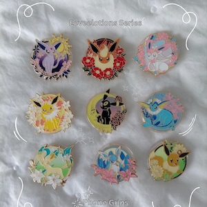 Eeveelution Series Phone Grip, Anime Accessory Umbreon Leafeon Espeon Vaporeon Flareon Eevee Jolteon Glaceon Sylveon RESTOCK LIVE