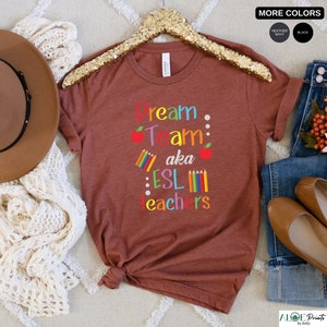 ESL Teacher Shirt Teacher clothes Teacher outfit teacher apparel teacher things bilingual teacher esl teacher gift language teacher esl teac