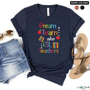 ESL Teacher Shirt Teacher clothes Teacher outfit teacher apparel teacher things bilingual teacher esl teacher gift language teacher esl teac