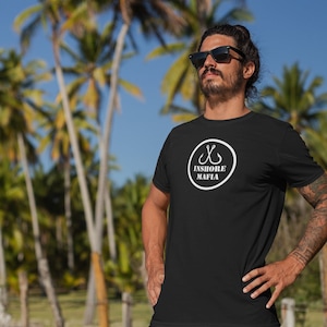 Men&#39;s Fishing T-Shirt, Inshore Mafia Co., Fish in Black Tee, Fisherman Gift, Fishing Graphic Tee, Black Fishing T-Shirt, Unisex Fishing Tee