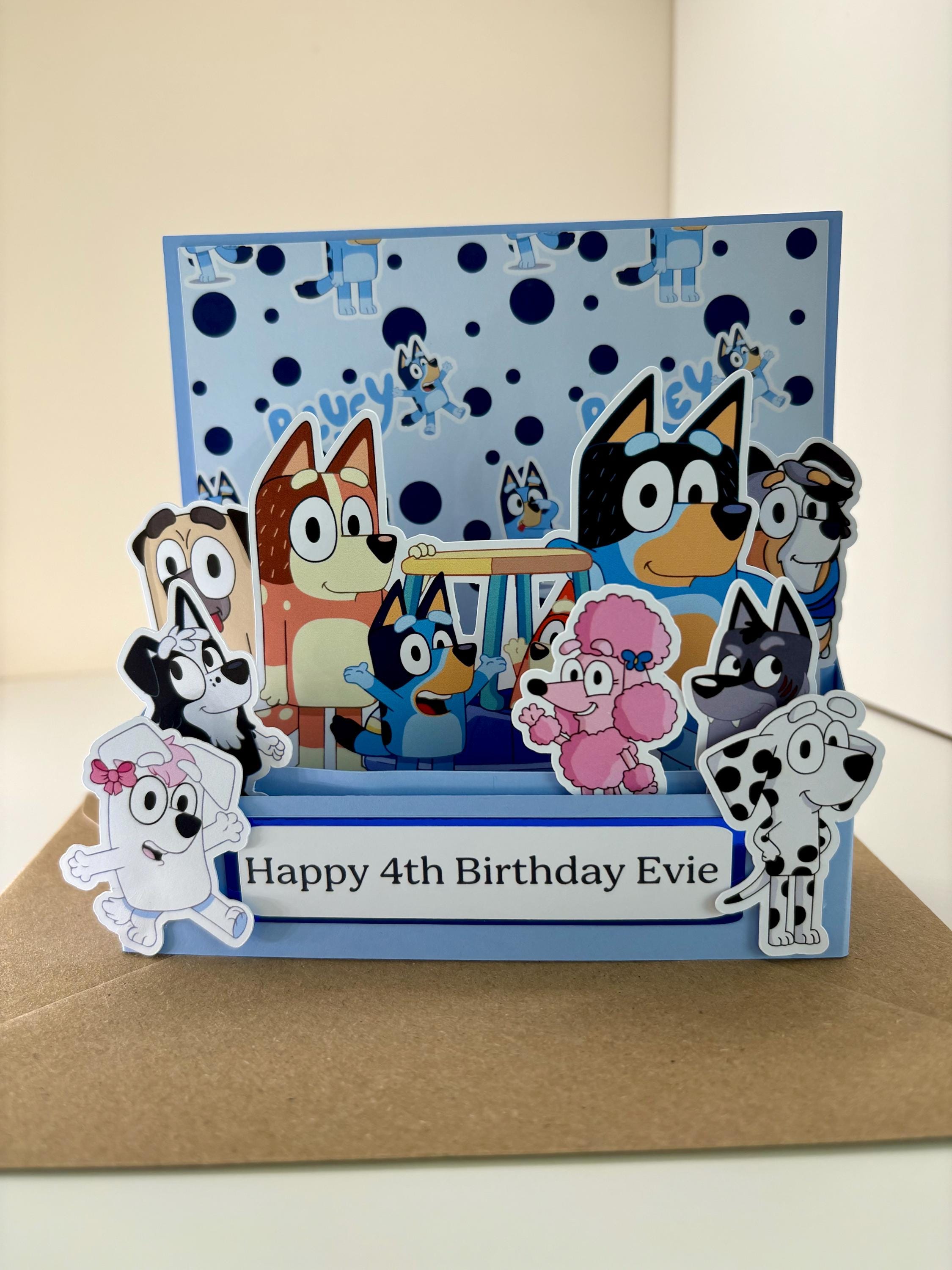Custom Dog Pop-Up Card