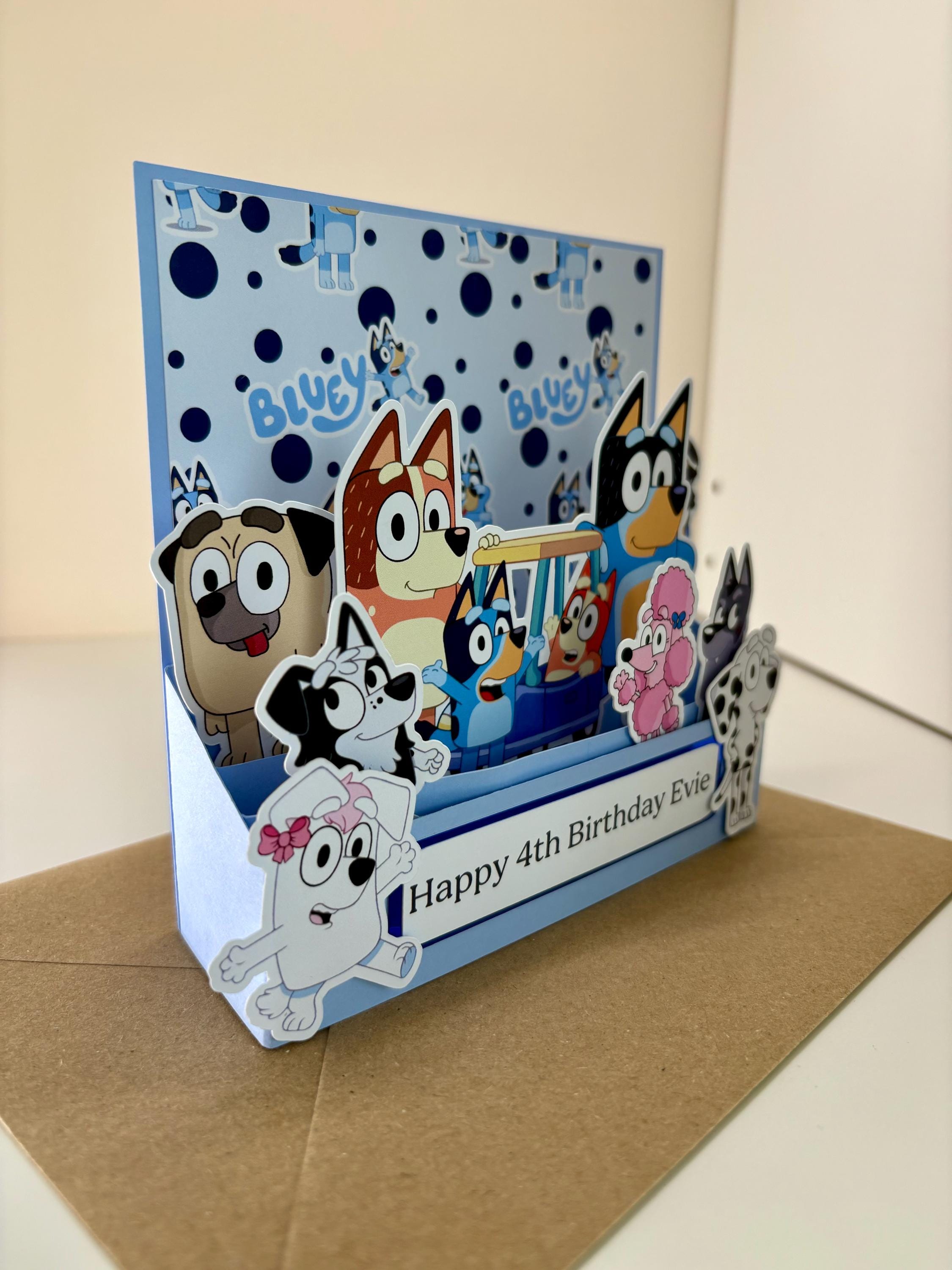 Custom Dog Pop-Up Card