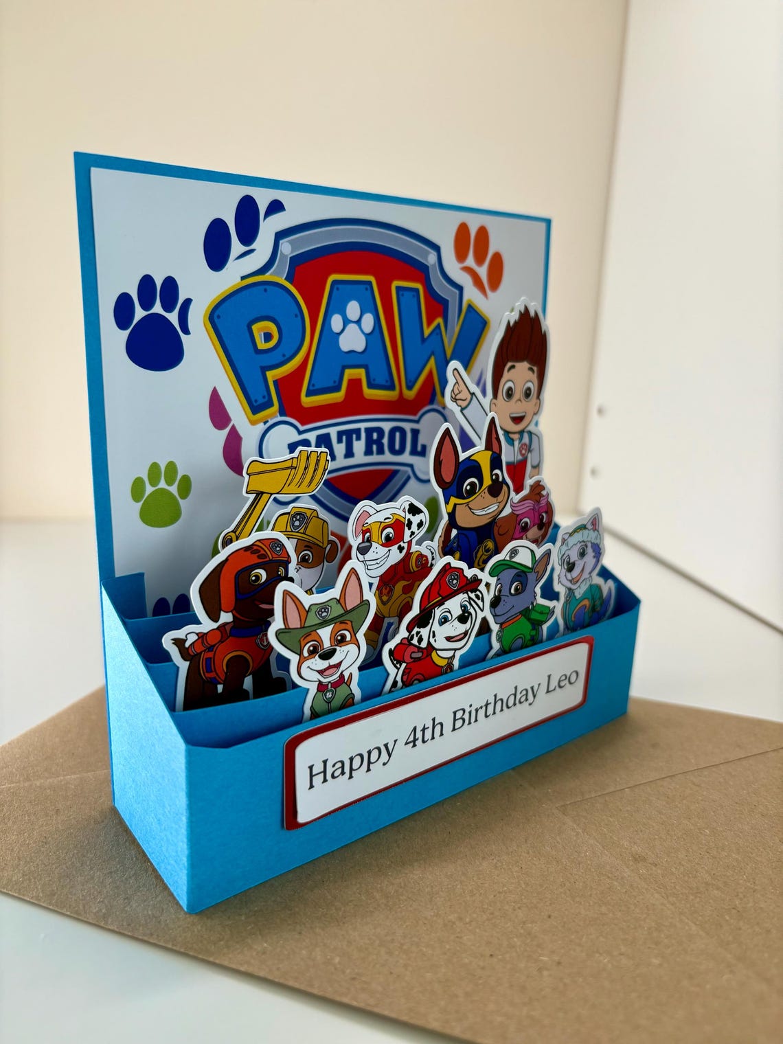 HANDMADE Dog Themed Personalised Pop Up/ 3d Birthday Card - Etsy