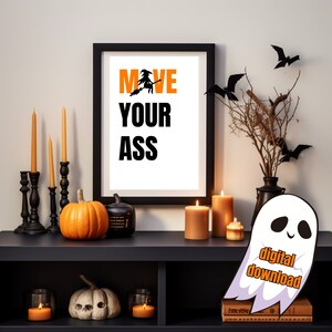 Achieve Your Dreams with Motivational Posters: Inspire, Act, Succeed! &quot;Get Moving and Get Things Done&quot; Posters - Halloween Edition!