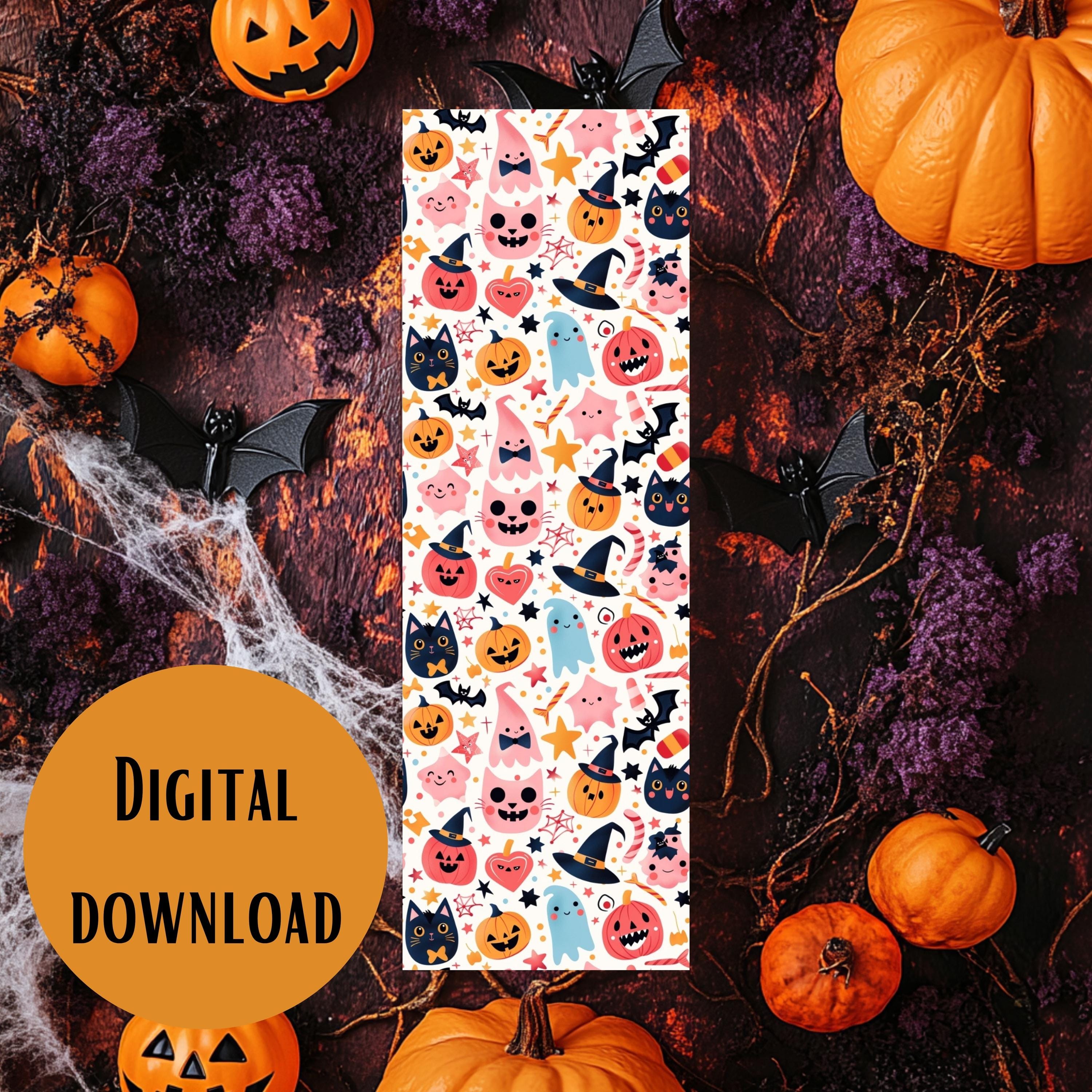ハロウィンブックマークセット | 7つのユニークな不気味なブックマーク