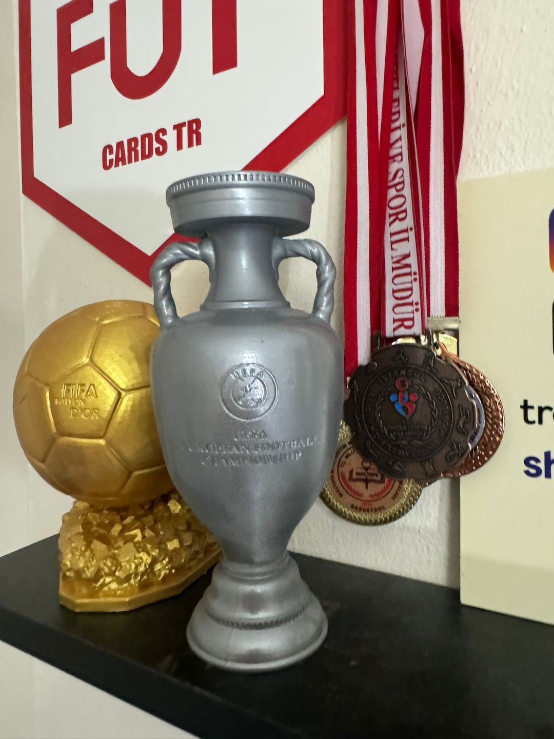 EURO 2024 Trophy Replica, 3D Printed Trophy, Euro 2024 Cup, 3D Trophy
