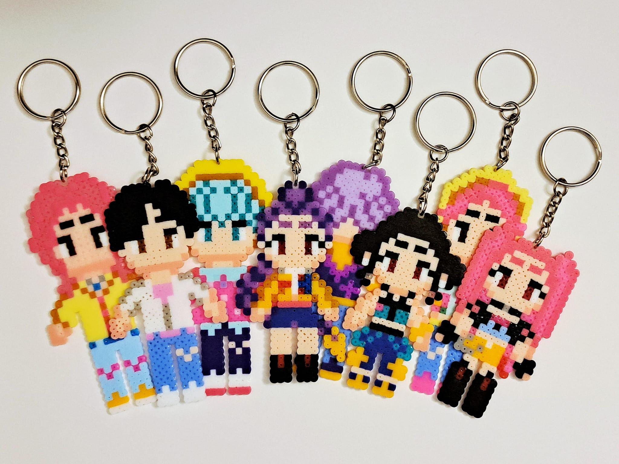 Hama様　オーダー KDM: Huntrix & Saja Boys | Mini Fuse Bead Charms - Etsy