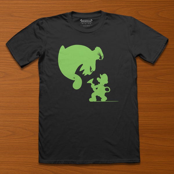 Luigi's Mansion Dark Moon – King Boo Rises | Haunted Glow-collectie | Glow in the Dark-T-shirt