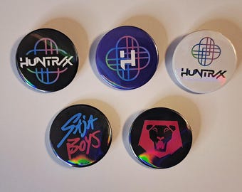 K-Pop Dämonenjäger | Medium Size (1.45"/ 37 mm) | Buttons & Magnete