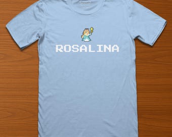 Retro Gaming: Rosalina | 8-Bit Collection | Game Legacy T-Shirts