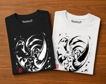 Sonic the Hedgehog – Ink Spin | Sumi-e Collection | Game Legacy T-Shirt