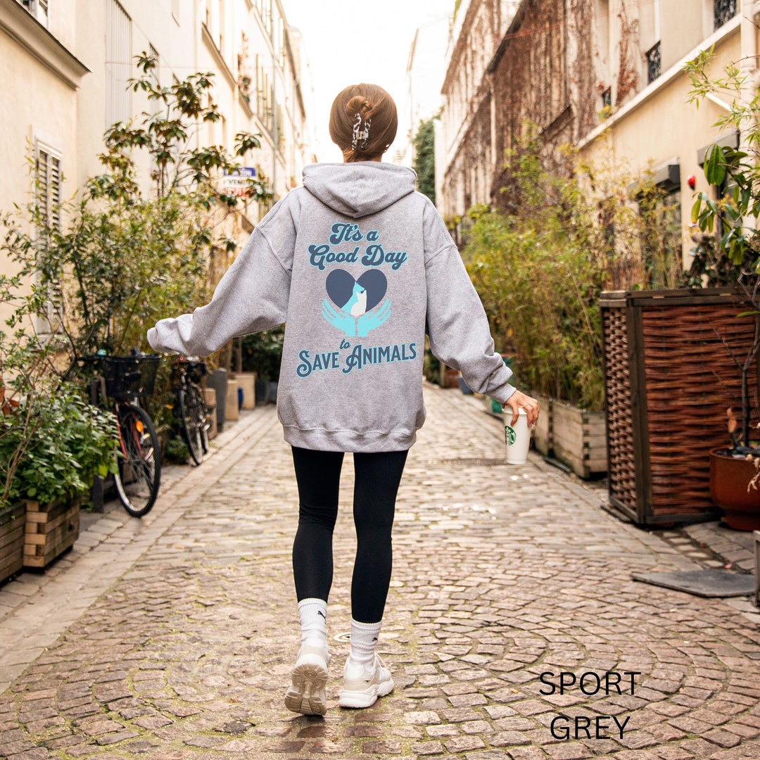 It's a Good Day to Save Animals Hoodie, Vet Tech Hoodie, Animal Rescue