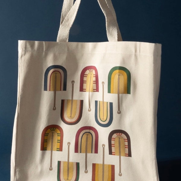 Bolga Fan Cotton Shopper Bag