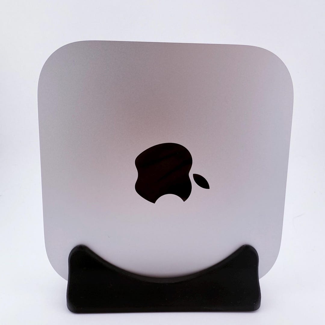 thumbnail image 2 of WOP Vertical Desk Stand For Mac Mini (2nd, 3rd, 4th Gen, 2023 Model) – Space-Saver 2 of 6
