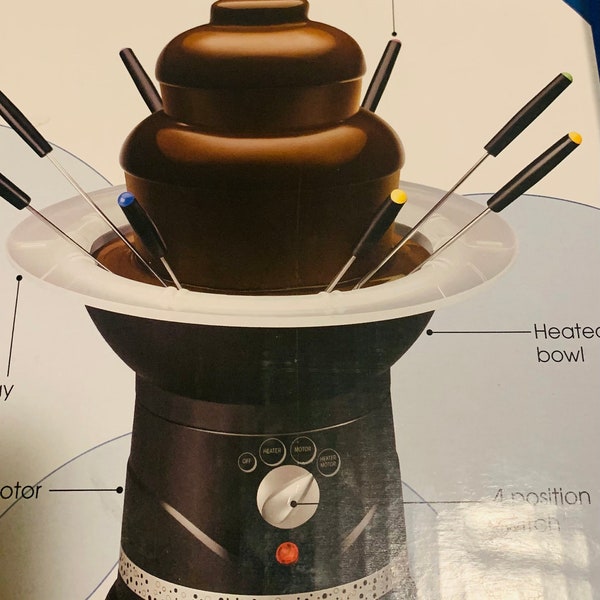 Chocolate Fountain Etsy