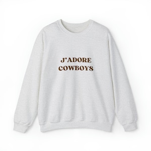 J&#39;Adore Cowboys Unisex Heavy Blend™ Crewneck Sweatshirt